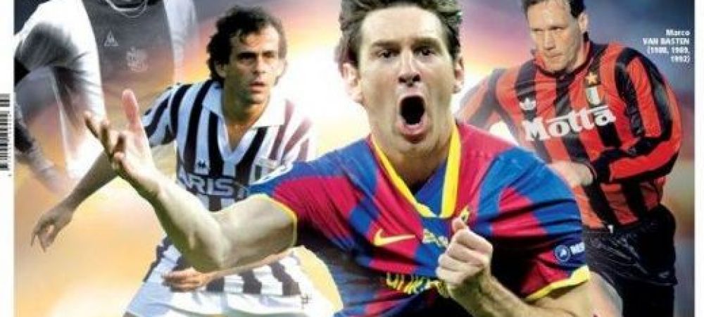 Lionel Messi Balonul de Aur Johan Cruyff Marco van Basten Michel Platini