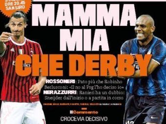 
	Chivu, OUT de la Inter pentru super meciul cu Milan? Cum i-a schimbat viata Berlusconi lui Pato inainte de derby
