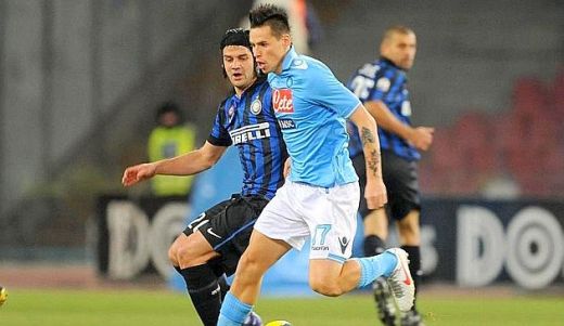 Chivu paraseste Cupa Italiei: Napoli 2-0 Inter! Dubla lui Cavani! VIDEO_2