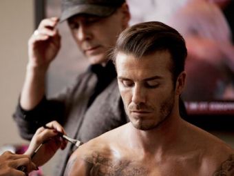 FOTO: Imaginile care au innebunit milioane de femei: Beckham s-a dezbracat pentru ultima reclama