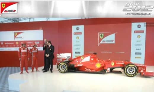 SUPER FOTO: Ferrari si-a lansat super masina F1 pentru 2012:_4