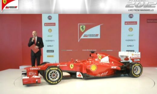 SUPER FOTO: Ferrari si-a lansat super masina F1 pentru 2012:_9