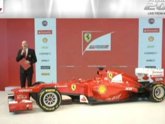 
	SUPER FOTO: Ferrari si-a lansat super masina F1 pentru 2012:
