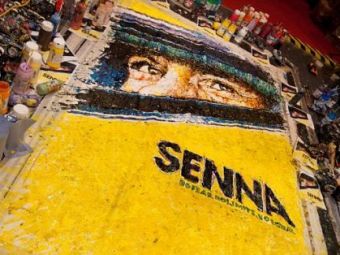 
	FOTO Senna ramane IDOL in F1! Cel mai TARE tablou facut de un fan fara ajutorul pensulelor! Cum l-a pictat
