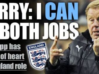 Anglia va avea selectionar part-time! Ce anunt a facut AZI Harry Redknapp!
