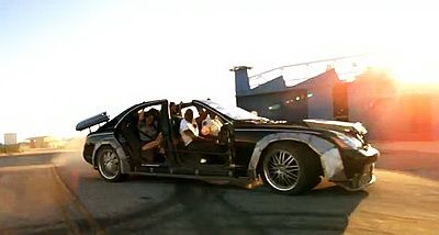 Maybach Jay Z limuzina Otis videoclip