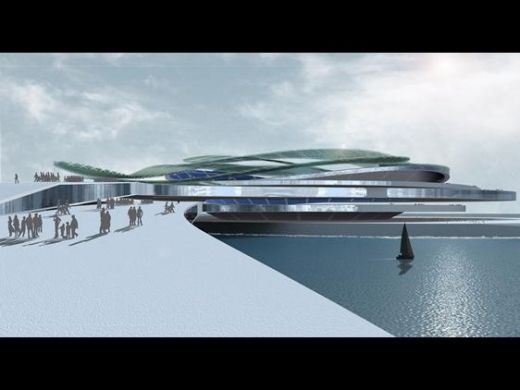 ADIO Camp Nou! Sefii Barcei vor un alt stadion! Cum arata arena EXTRATERESTRA pe mare visata de catalani:_5