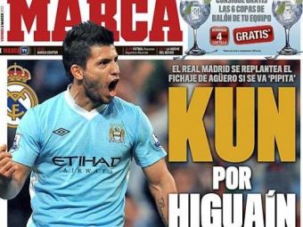 Real Madrid vrea sa dea un MEGA TUN in vara! Idee nebuna: Kun Aguero, la schimb cu Higuain! Afacerea anului 2012!