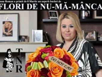 
	POANTA ZILEI: Oana Roman a primit de 8 Martie un buchet de flori de nu-ma-manca!
