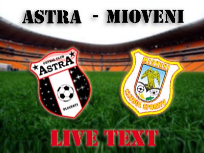 
	Astra intoarce rezultatul dupa ce a luat gol in secunda 15 dar pierde un jucator pentru meciul cu Steaua! Super-gol Spadacio! Astra 3-1 Mioveni!
