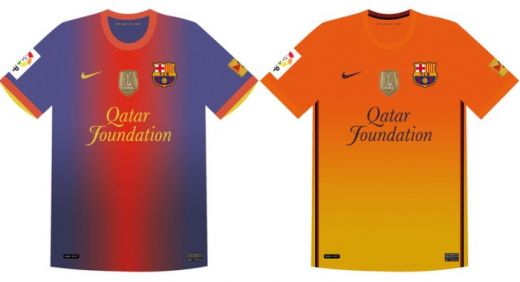 FOTO: Noile tricouri ale Barcelonei au fost scapate in CLOR :)) Ce echipament lanseaza Barca sezonul viitor! Iti place?_3