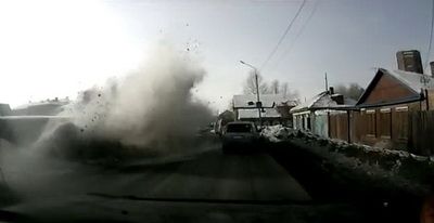 lada accident drum Rusia zapada