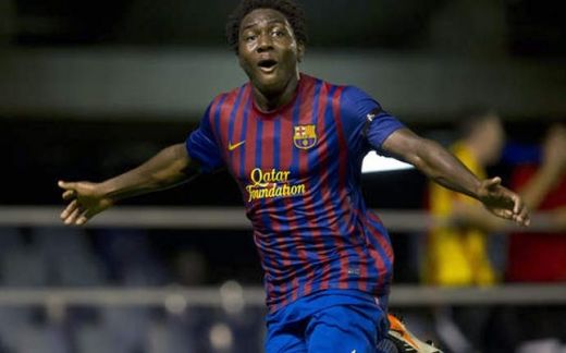 jean marie dongou Barcelona Lionel Messi
