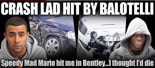 Balotelli, aproape sa UCIDA UN OM. Accident teribil cu Bentleyul de 150.000 euro: Cum arata acum masina!_1