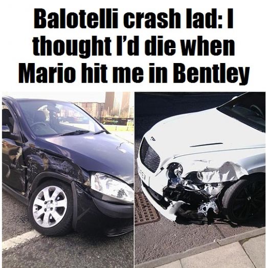 Balotelli, aproape sa UCIDA UN OM. Accident teribil cu Bentleyul de 150.000 euro: Cum arata acum masina!_2