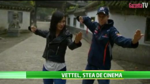 
	VIDEO Vettel s-a apucat de filme! E maestru KUNG FU inaintea cursei din China!

