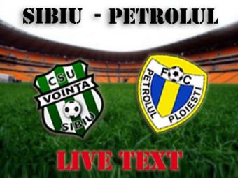 
	Meci cu doua eliminari, Petrolul nu a mai reusit inca o minune! Hamza a ajuns la 7 goluri in Liga 1! Vointa Sibiu 1-1 Petrolul
