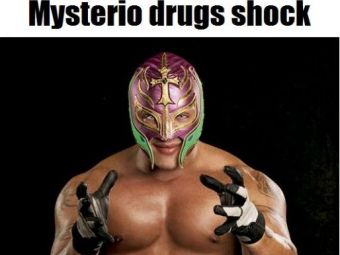 BOMBA in WWE! Un fost campion mondial, suspendat dupa ce l-au prins cu DROGURI! Cand va mai reveni Rey Mysterio
