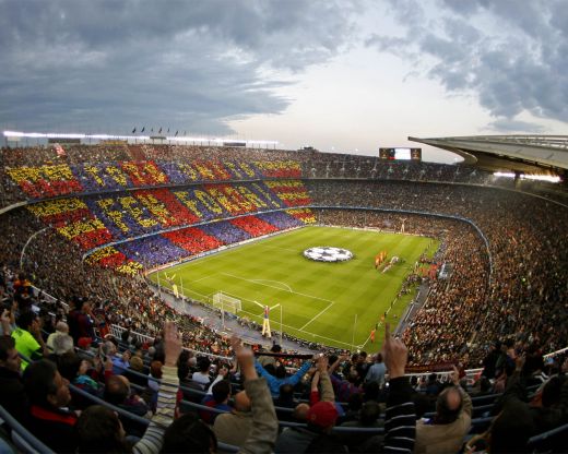 Gica Popescu Barcelona Camp Nou