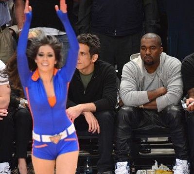 NBA ben stiller Kanye West