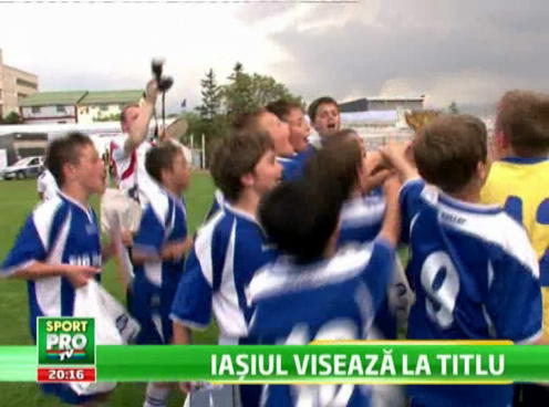 Pustii de la Iasi s-au calificat in finala Cupei Hagi Danone: 