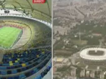 
	VIDEO: National Arena DOMINA Bucurestiul! Super imagini din elicopter cu stadionul Finalei si de la dineul oficial de la Palatul Parlamentului
