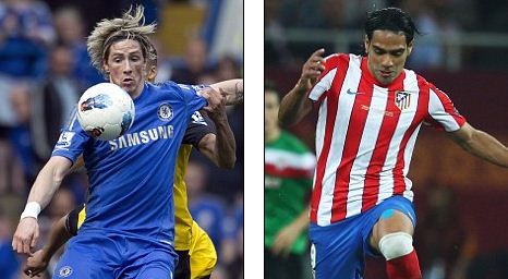 Fernando Torres Atletico Madrid Radamel Falcao