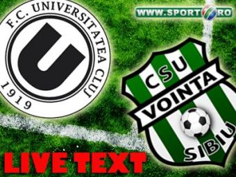 
	Vointa, cu un pas in B: U Cluj 3-1 Vointa! Jucatorii Sibiului au refuzat sa intre pe teren la inceputul partidei! Vezi motivul:
