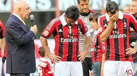 Gennaro Gattuso AC Milan Alessandro Nesta