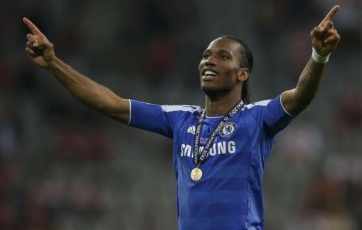 Didier Drogba Chelsea Ron Gourlay Stamford Bridge