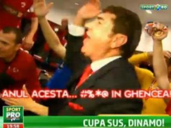 
	VIDEO SENZATIE! Dinamo a sarbatorit in vestiar injurand Steaua! Borcea a dat tonul: &quot;Anul acesta, **** in Ghencea!&quot; Cum a sarbatorit Danciu a doua &#39;MANITA&#39;:
