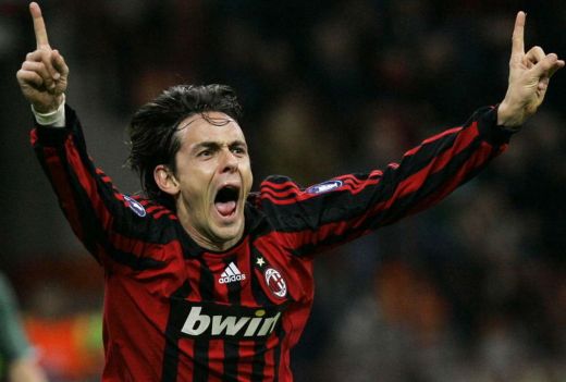 Filippo Inzaghi AC Milan chicago fire David Beckham MLS