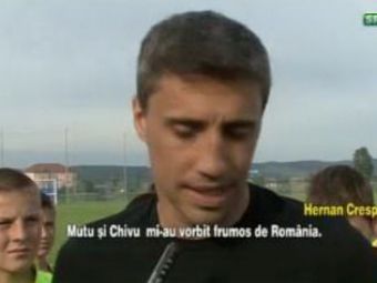 
	VIDEO: Hernan CRESPO, in Romania! A fost primit cu mici si pastrama de echipa pentru care va juca! Ce oferta asteapta din Liga I:
