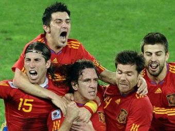 
	Spania e&nbsp;FAVORITA sa castige EURO 2012! Cine ii transmite lui Cristiano Ronaldo sa-si ia gandul de la trofeu: Ce parere ai?
