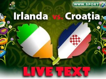 
	Irlanda 1-3 Croatia! Mandzukic a reusit dubla, ghinion MAXIM pentru Given! Keane a cerut penalty! Croatia, prima in grupa cu Spania si Italia!
