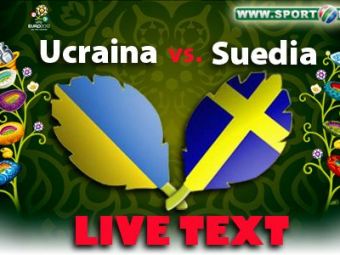 
	Victorie de VIS intr-un vulcan cu 70000 de ucrainieni: Ucraina 2-1 Suedia! Ibra a deschis scorul, Shevchenko a reusit dubla in 8 minute!
