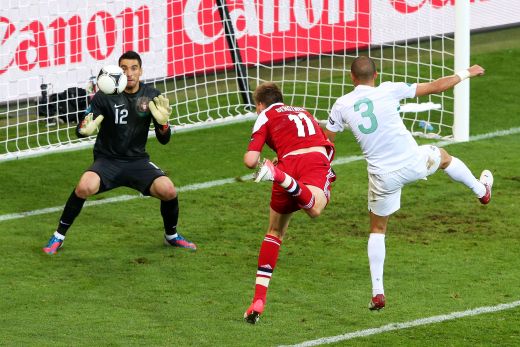 Ronaldo, salvat de la RUSINE: Danemarca 2-3 Portugalia! Dubla Bendtner, gol superb Varela! Starul Realului a ratat de doua ori singur cu portarul! GOLURILE 3D_9