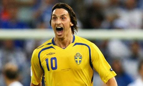 Zlatan Ibrahimovici elmander Euro 2012 Suedia Ucraina