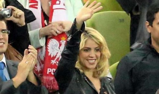 Shakira Euro 2012 Gerard Pique Spania