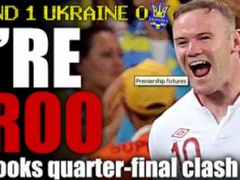 
	Toata Anglia, la picioarele lui Rooney! Cum este ridicat in slavi starul lui Manchester care a i-a dus pe englezi in sferturi la Euro:
