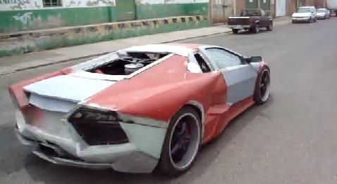 Lamborghini Africa aventador tabla Video