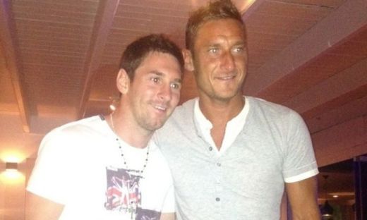 Lionel Messi Euro 2012 Francesco Totti