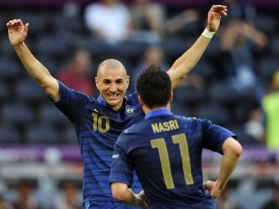 Franta Euro 2012 Karim Benzema Laurent Blanc Samir Nasri