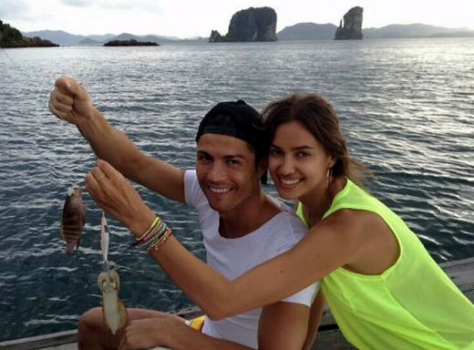 Poza de 20.000 de LIKE-uri cu Ronaldo pescaru' :) Starul Realului a plictisit-o pe Irina la pescuit! CAPTURA dementiala a lui CR7:_1