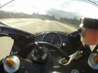 
	VIDEO SOCANT! Prea mult GTA strica! Ce a patit un motociclist dupa ce s-a filmat cu 300KM/H pe sosea publica!
