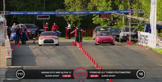 liniuta 2.000 de cai GT-R Porsche 911 Rusia