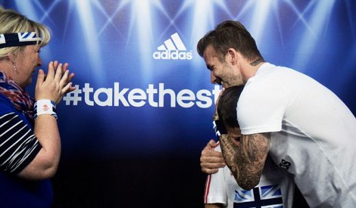 GENIAL! Beckham a facut un pusti sa PLANGA de bucurie! SURPRIZA dementiala inainte de startul Jocurilor Olimpice:_1