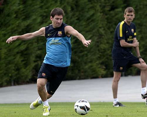 Lionel Messi Barcelona Dinamo