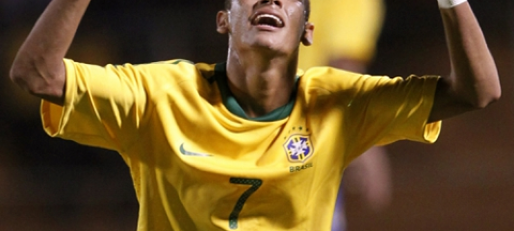Neymar Brazilia Jocurile Olimpice Mano Menezes Olimpiada Londra 2012