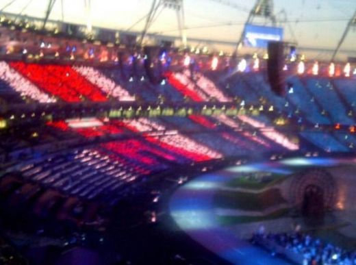 FOTO Ceremonie IMPRESIONANTA la Jocurile Olimpice! Un SAT intreg se muta pe stadion! Cum arata REGIA de 35 de milioane:_26